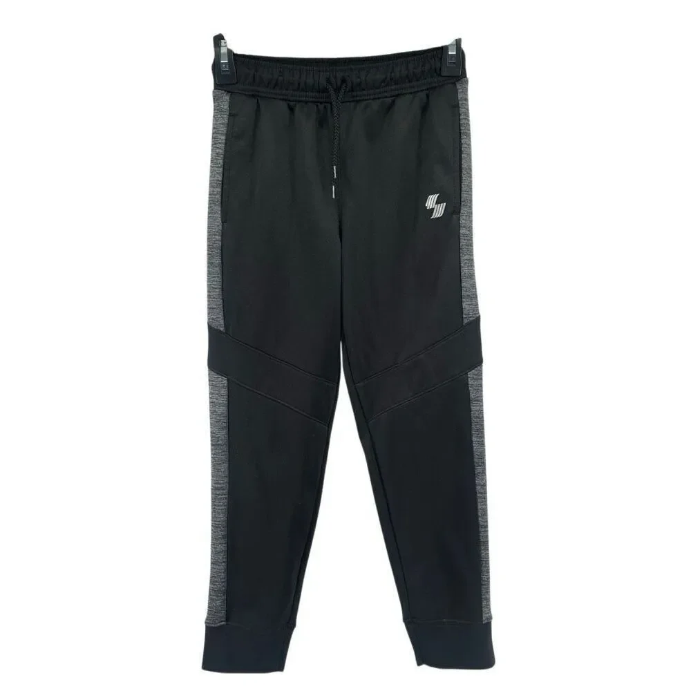 Children’s Place Sport Boys Performance Hoodie & Jogger Set Grey/Black M 7/8
